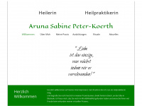 heilerausbildung-aruna.de Webseite Vorschau