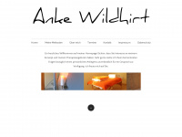 anke-wildhirt.de Webseite Vorschau