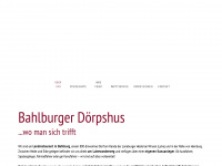 bahlburger-doerpshus.de Webseite Vorschau