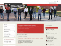 gemeinde-obersuessbach.de Webseite Vorschau