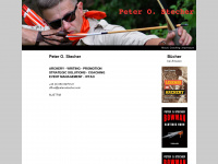 peterostecher.com Webseite Vorschau