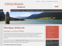 vinschgau-direkt.com Webseite Vorschau