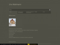 ursmattmann.ch Webseite Vorschau