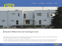 schwinger-dach.at Webseite Vorschau