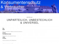konsumentenschutz-kaernten.at Webseite Vorschau