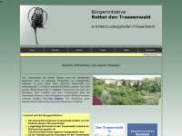 trassenwald.de Webseite Vorschau
