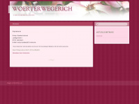 woerterwegerich.wordpress.com Webseite Vorschau