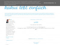 kakuisblog.blogspot.com Webseite Vorschau