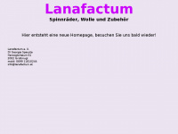 lanafactum.at Webseite Vorschau
