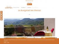 hotel-guenther.com Webseite Vorschau