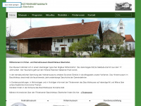 hirtenmuseum.de Webseite Vorschau