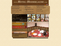 hotel-heideklause.com Webseite Vorschau