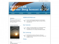 herkules-paramotor.com Webseite Vorschau