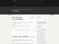 histoliga.wordpress.com Webseite Vorschau