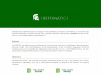 histomatics.de Webseite Vorschau