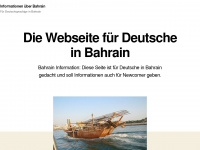 bahrain.ro Webseite Vorschau