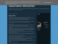 besondere-menschen.blogspot.com Webseite Vorschau