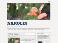 narolin.wordpress.com Webseite Vorschau