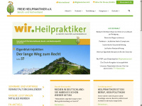 heilpraktiker-fachverband.de Webseite Vorschau