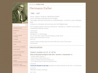 hermann-keller.org Webseite Vorschau