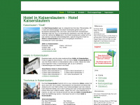 hotel-kaiserslautern.com Webseite Vorschau