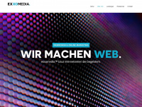 exxomedia.com Webseite Vorschau