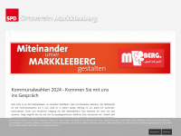 spd-markkleeberg.de Webseite Vorschau