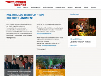kulturclub-biebrich.de Webseite Vorschau