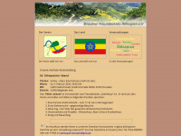 dresdner-freundeskreis-aethiopien.de Webseite Vorschau