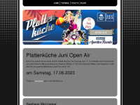 plattenkueche.com Webseite Vorschau