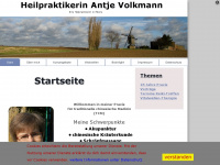 heilpraktikerin-volkmann.de Webseite Vorschau