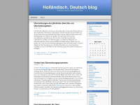 hollaendisch.wordpress.com Webseite Vorschau