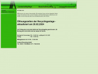 holland-recycling.de Webseite Vorschau