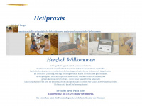 heilpraxis-berger.de Webseite Vorschau