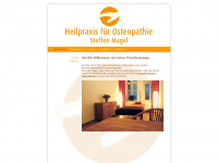 heilpraxis-osteopathie.de Webseite Vorschau