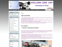 hollandlink.eu Webseite Vorschau
