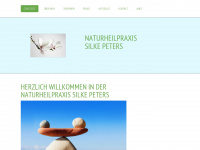 heilpraxis-silkepeters.de Webseite Vorschau