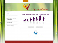 heilpraxis-vasias.de Webseite Vorschau