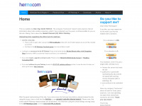 hermocom.com Webseite Vorschau