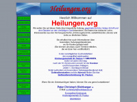 heilungen.org Webseite Vorschau