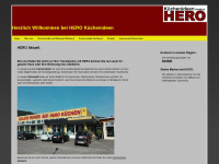 hero-kuechen.de Webseite Vorschau
