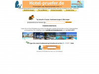 hotel-pruefer.de Webseite Vorschau