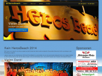 herosbeach.de Webseite Vorschau