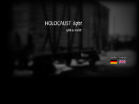 holocaustlight-film.de Webseite Vorschau