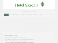 hotel-saxonia.de Webseite Vorschau