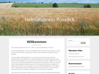 heimatverein-posseck.de Webseite Vorschau