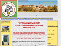 heimatverein-ronneburg.com Webseite Vorschau