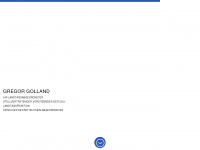 gregor-golland.de Webseite Vorschau