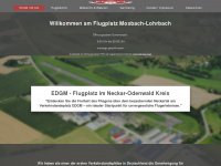 flugplatz-mosbach.de Webseite Vorschau