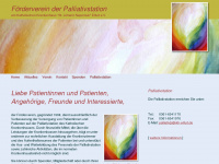 palliativverein-erfurt.de Webseite Vorschau